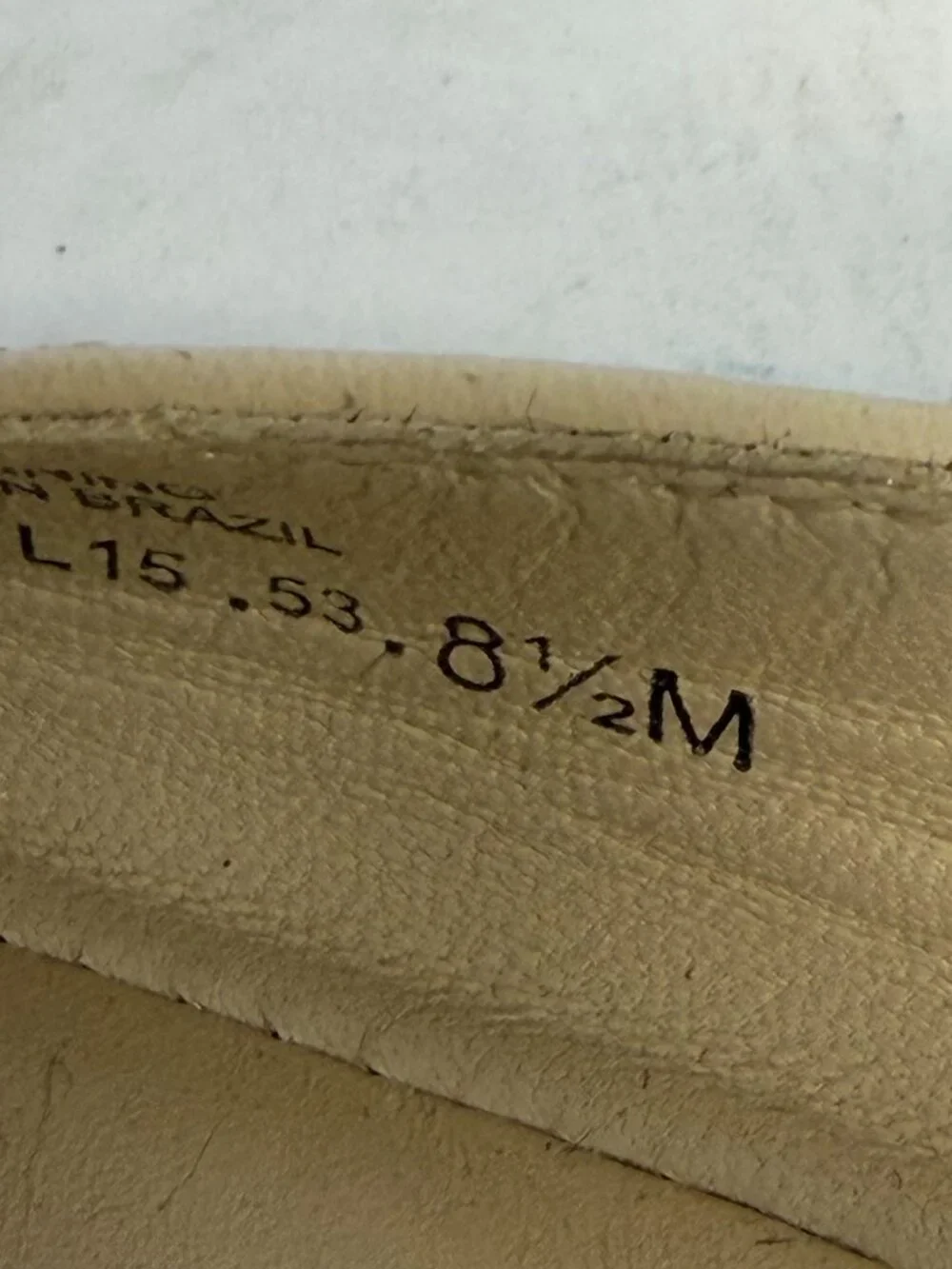 TORY BURCH SIZE 8.5 FLATS